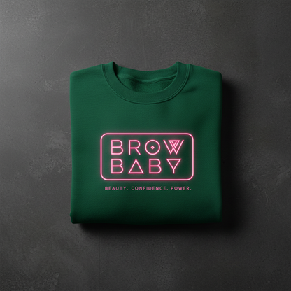 Brow Baby Forest Green Sweater