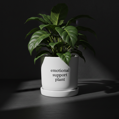 Emotional Support Plant with Tropical Plant