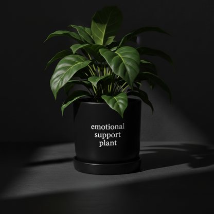 Matte Black Pot